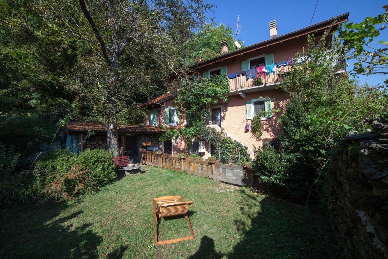 La Vecchia Casa Rosa Leilighet Cannero Riviera Eksteriør bilde