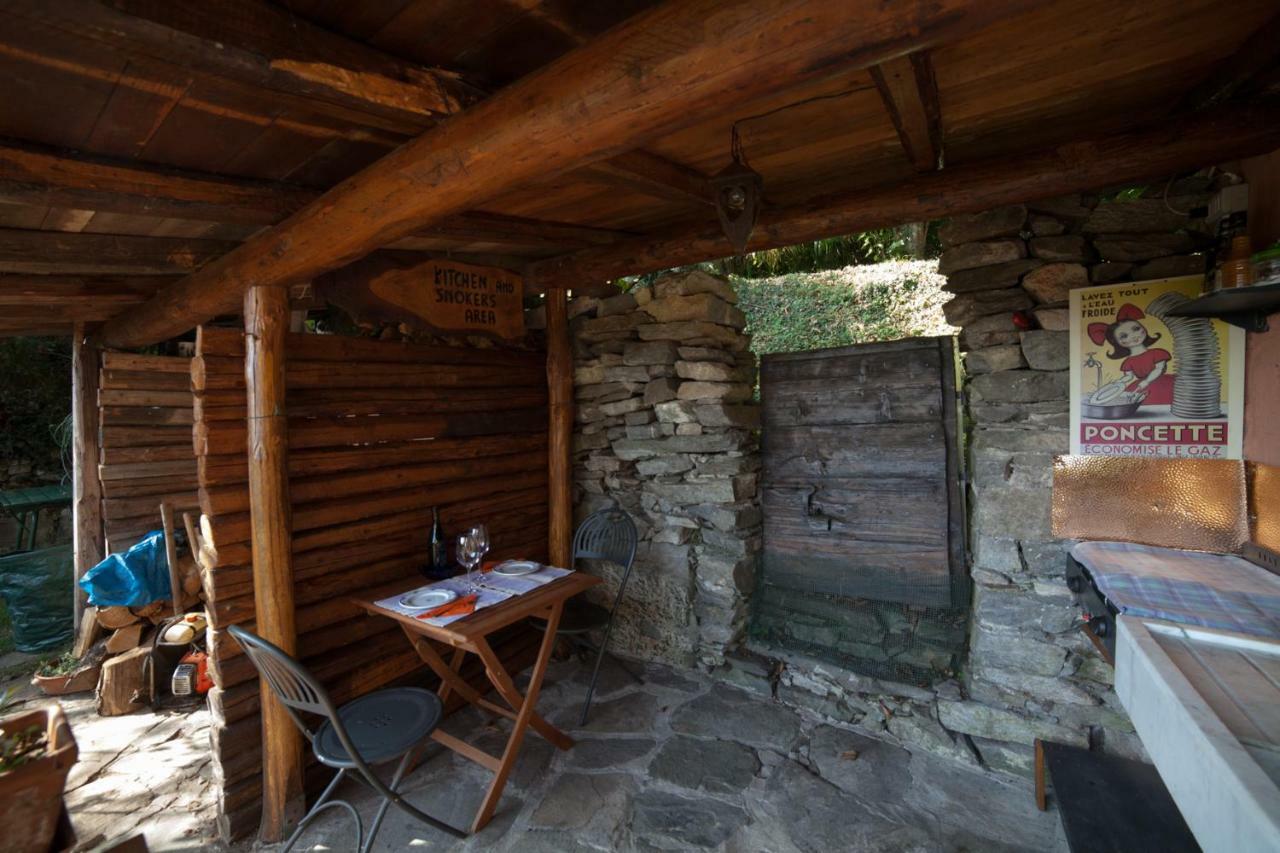 La Vecchia Casa Rosa Leilighet Cannero Riviera Eksteriør bilde
