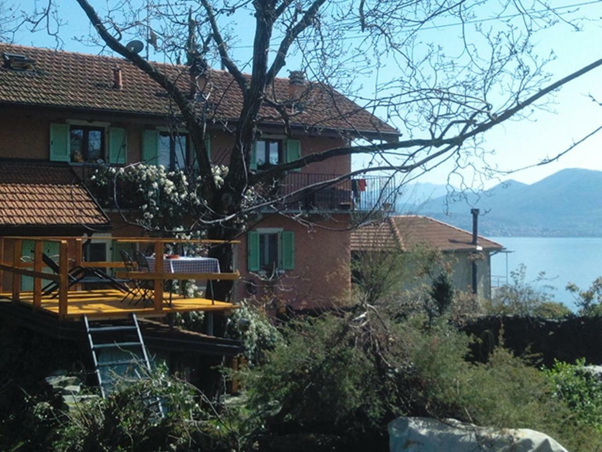 La Vecchia Casa Rosa Leilighet Cannero Riviera Eksteriør bilde