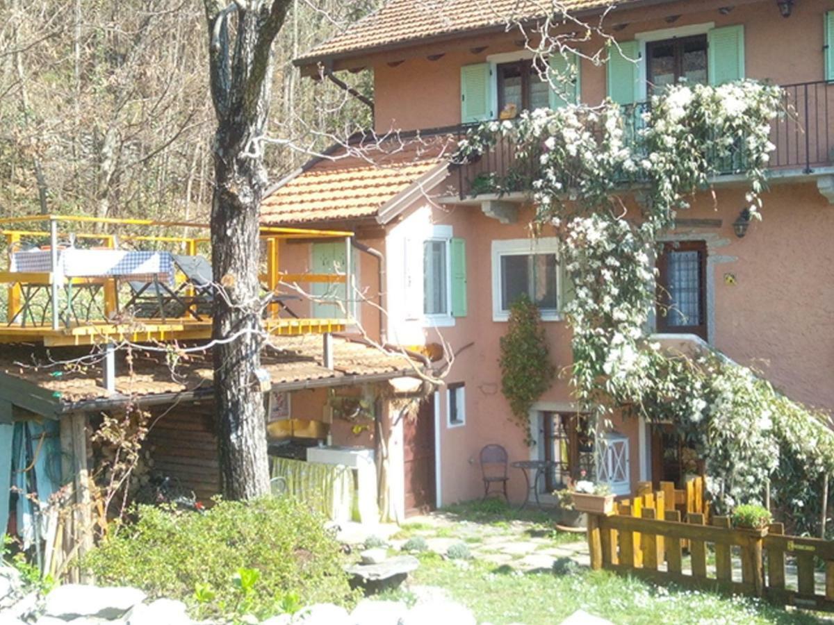 La Vecchia Casa Rosa Leilighet Cannero Riviera Eksteriør bilde