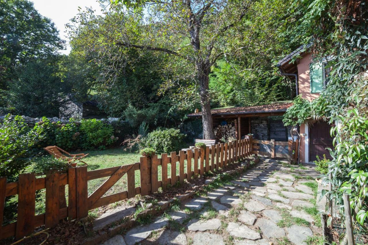 La Vecchia Casa Rosa Leilighet Cannero Riviera Eksteriør bilde