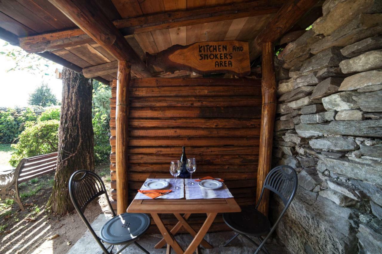 La Vecchia Casa Rosa Leilighet Cannero Riviera Eksteriør bilde